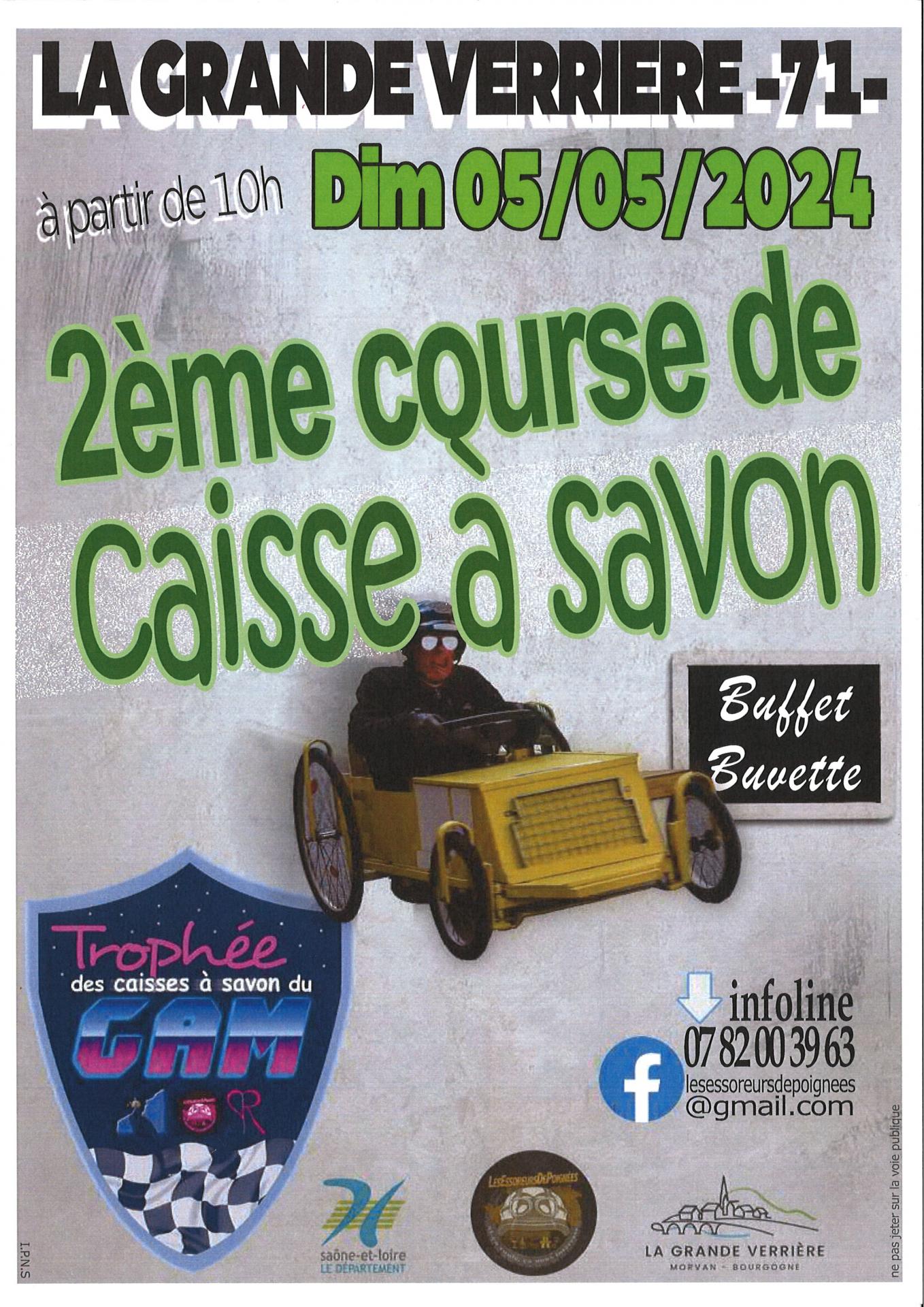 COURSE DE CAISSE A SAVON