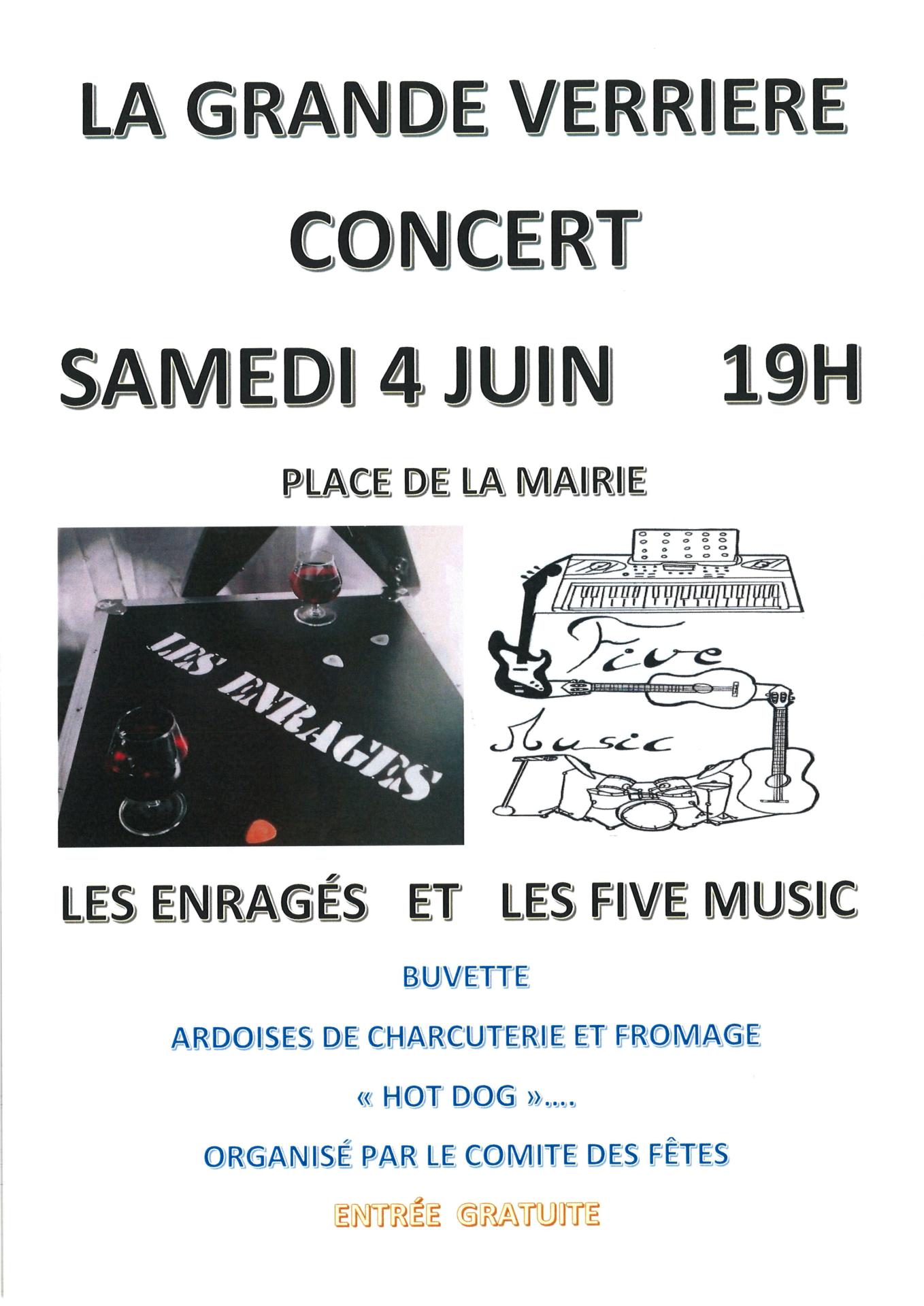 CONCERT SAMEDI 4 JUIN 2022