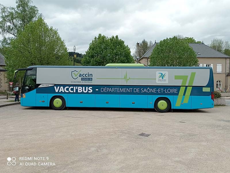 Vacci'bus en Saône et Loire